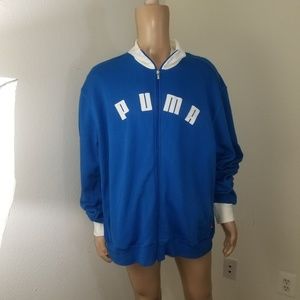 Men's Puma zip up track jacket
